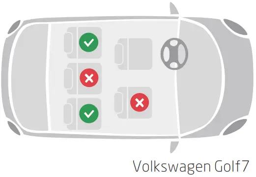 MAXI-COSI Titan Pro i-Size Premium Reclining Car Seat with Airprotect - Volkswagen Golf7