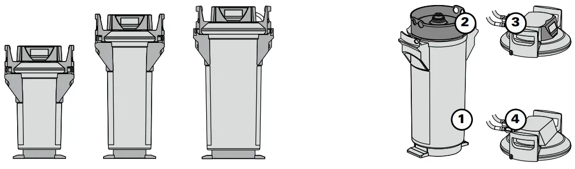 BRITA PURITY Quell ST Water Filter System - Order Numbers