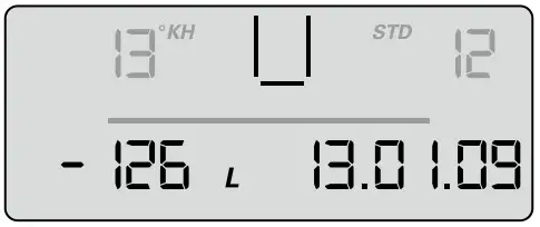 BRITA PURITY Quell ST Water Filter System - measuring and display