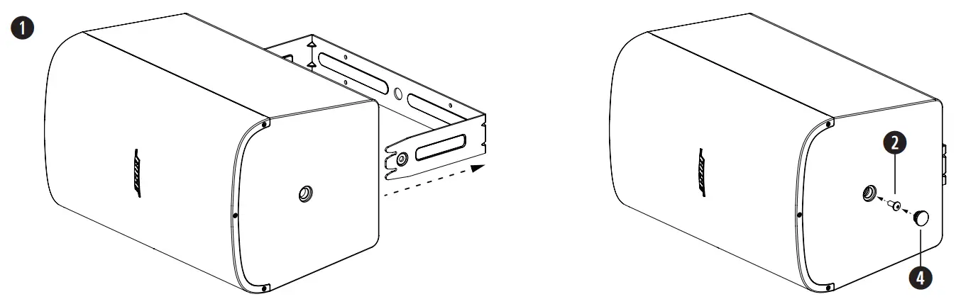 BOSE DesignMax DM10S SUB Surface-Mount Subwoofer - Loudspeaker1