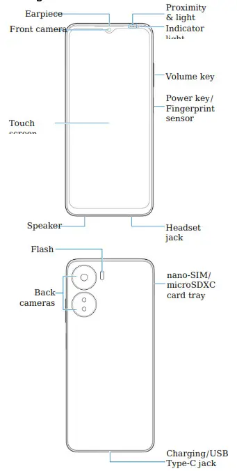 ZTE8046 Axon40Lite Smartphone - Overvew