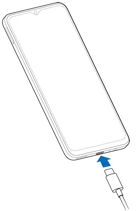 ZTE8046 Axon40Lite Smartphone - charger