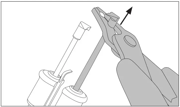 JBC WSB High-Temperature Wire Stripper Station - Remove cartriges with JBC pliers