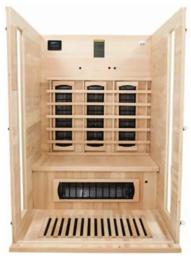 Hornbach SB10090 Infrared Sauna Malmö - Fioor Panel3