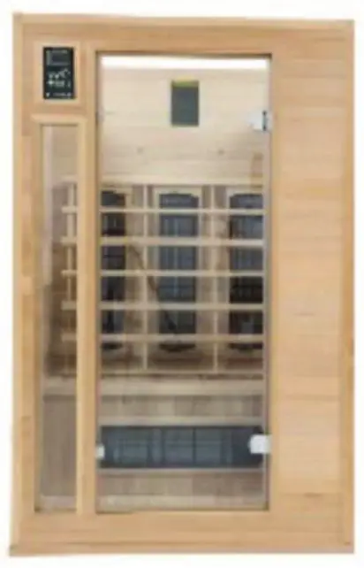 Hornbach SB10090 Infrared Sauna Malmö - glass door