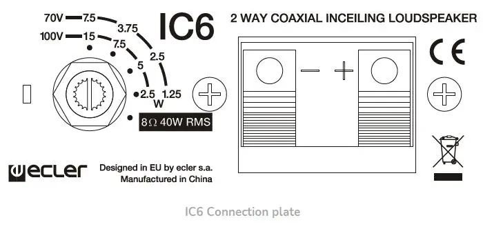 ecler-IC3-In-Ceiling-In-Wall-Loudspeaker-FIG-1