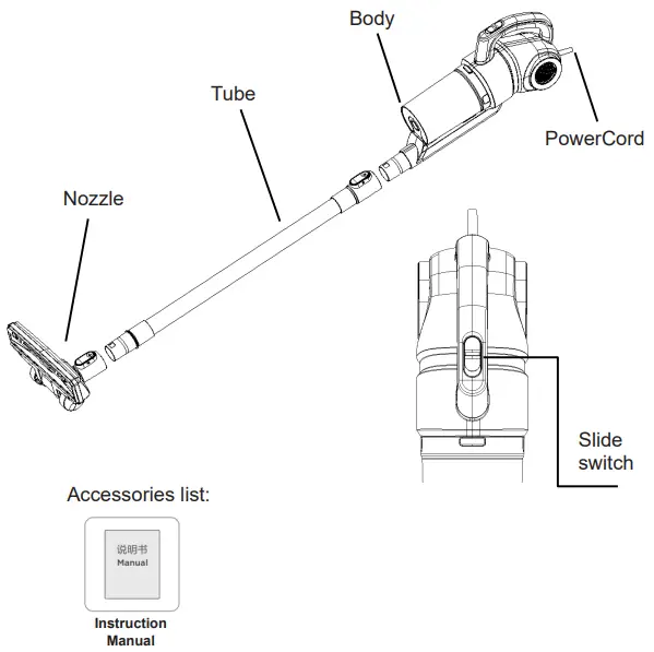 Midea MCS2045IT Vacuum Cleaner - fig 1