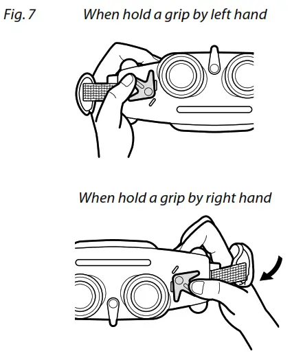FUJIFILM S1240 Fujinon Stabiscope - Lock Lever