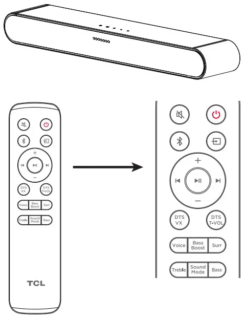 TCL S210W 2 1 Channel Sound Bar with Dolby Audio - LED Display
