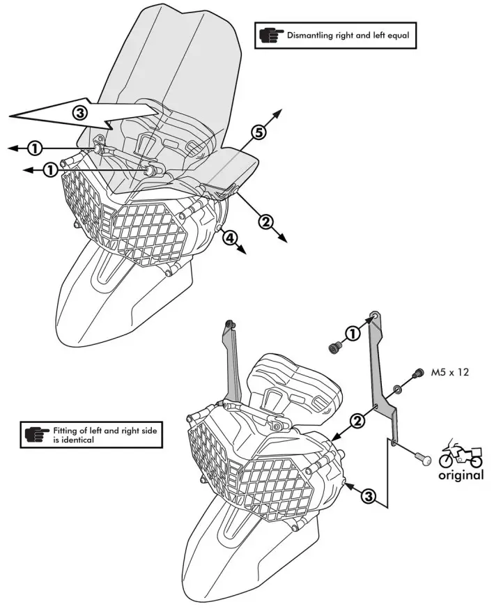 TOURATECH 09 420 6200 0 Suspension E1 Shock Absorber - Fig 1
