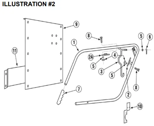CMA DISHMACHINES CMA 180 Single Rack High Temperature - Conversion Kit Back View 1