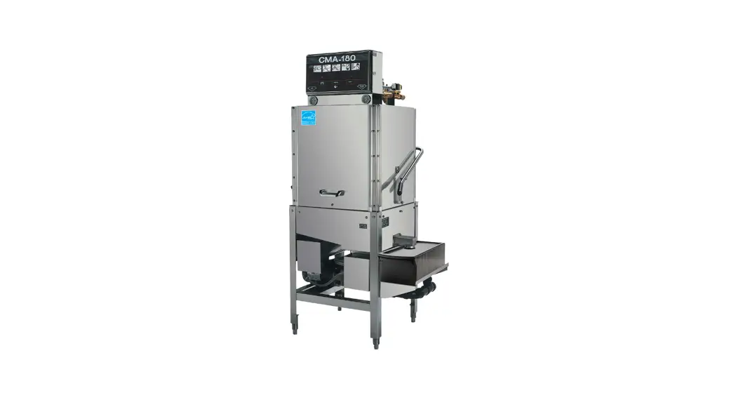 Cma Dishmachines Cma-180 Single Rack High Temperature Owner's Manual