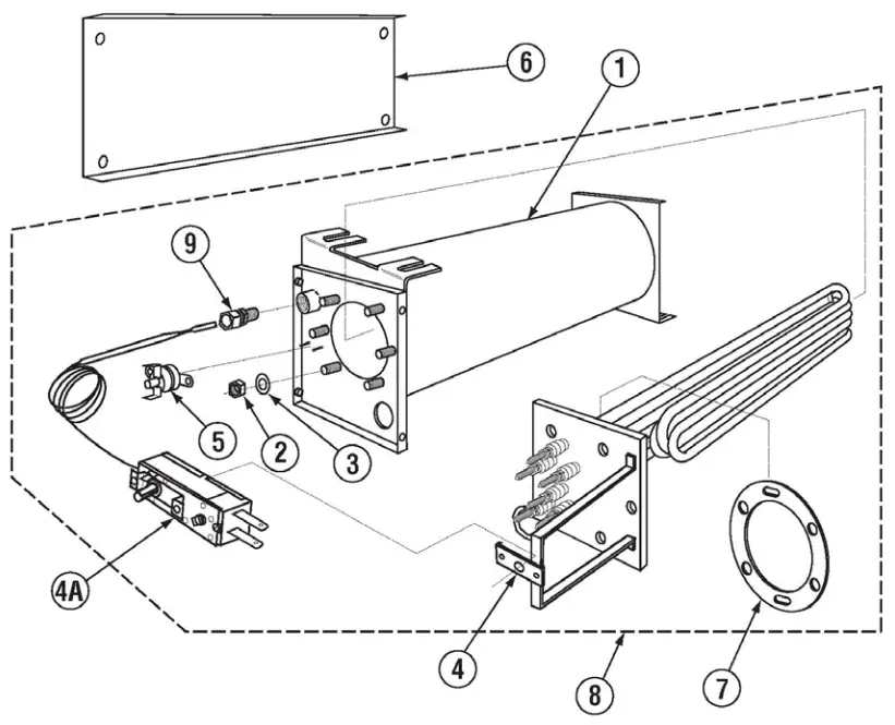 CMA DISHMACHINES CMA 180 Single Rack High Temperature - Old Booster Heater