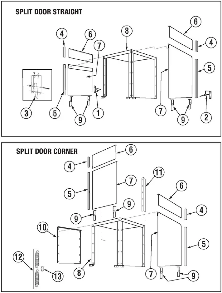 CMA DISHMACHINES CMA 180 Single Rack High Temperature - Split Door