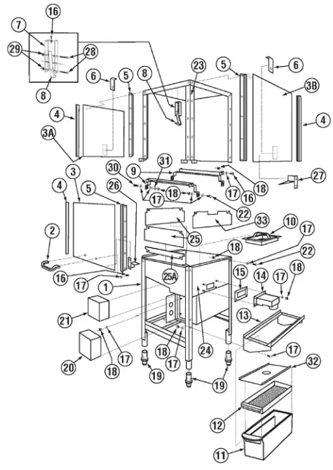 CMA DISHMACHINES CMA 180 Single Rack High Temperature - Straight Frame System