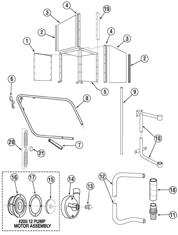 CMA DISHMACHINES CMA 180 Single Rack High Temperature - Unique Parts 1