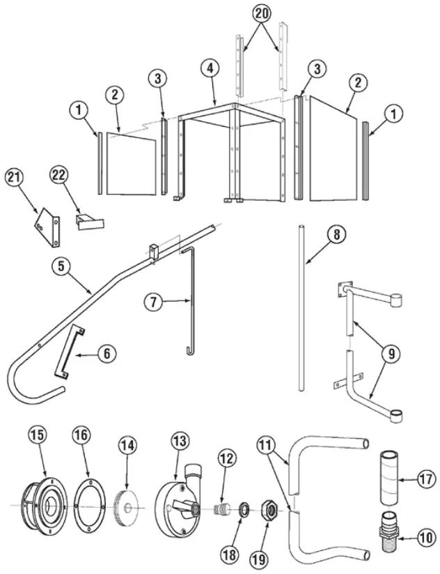 CMA DISHMACHINES CMA 180 Single Rack High Temperature - Unique Parts