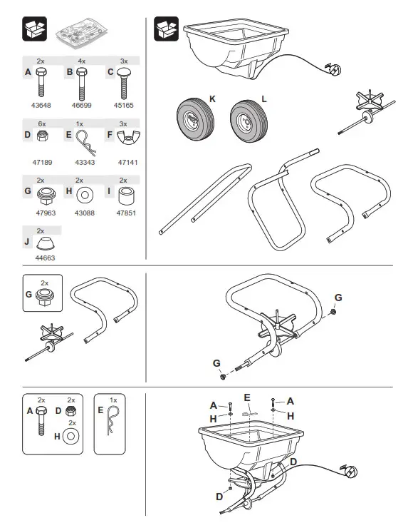 Agri Fab 45 0388 Push Broadcast Spreader - fig 2