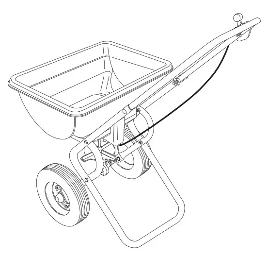 Agri Fab 45 0388 Push Broadcast Spreader