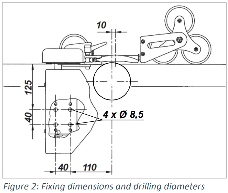 HOKUBEMA Maschinenbau GmbH TX MATIC Planer Bridge Guard - attachment'