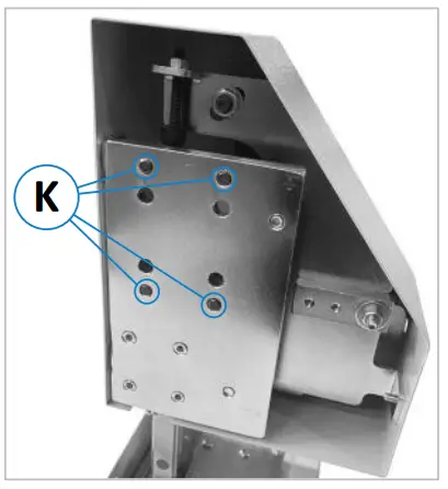 HOKUBEMA Maschinenbau GmbH TX MATIC Planer Bridge Guard - screws 2