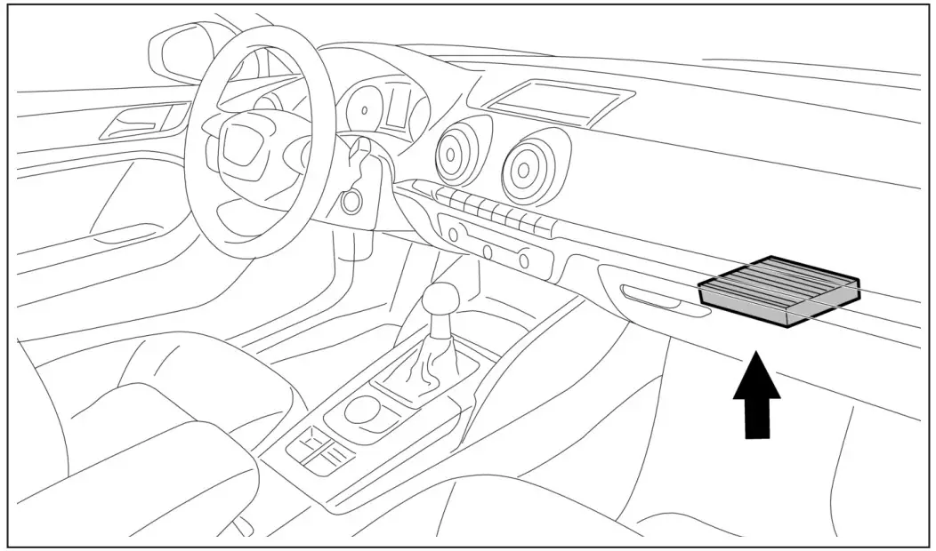 BOSCH 1987 432 543 Pollen or Cabin Filter - Part 3