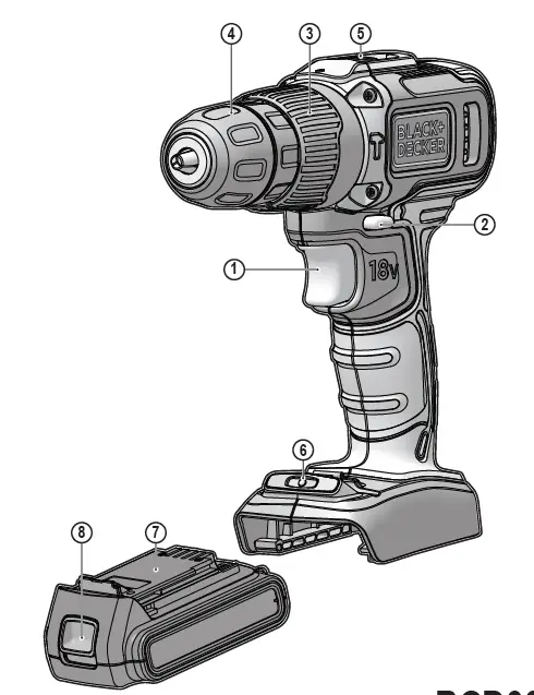 BCD0032S120-QW Impact Drill 1
