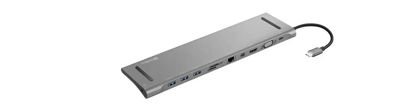 Sandberg 136-45 Usb C 13 In 1 Travel Dock User Guide Sandberg 136-45 Usb C 13 In 1 Travel Dock User Guide