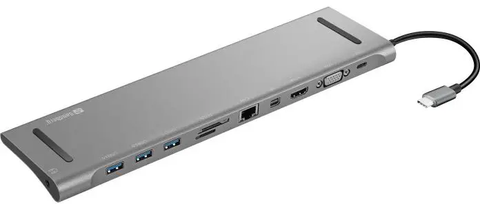 Sandberg 136-45 USB C 13 In 1 Travel Dock-FIG1
