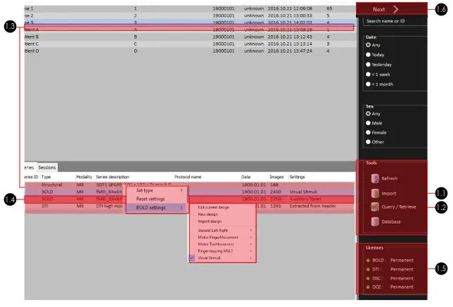 NordicNeuroLab nordicBrainEx Clinical Neuroimaging Software for Functional MRI