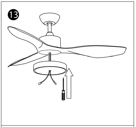 Riga D96 DC CCT 2200LM Bronze Wood Blade DC Ceiling Fan and Remote Control - Fig25