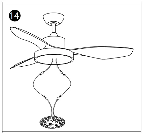 Riga D96 DC CCT 2200LM Bronze Wood Blade DC Ceiling Fan and Remote Control - Fig26