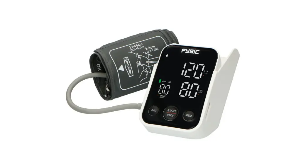 Fysic Fb160 Fully Automatic Upper Arm Blood Pressure Monitor User Manual