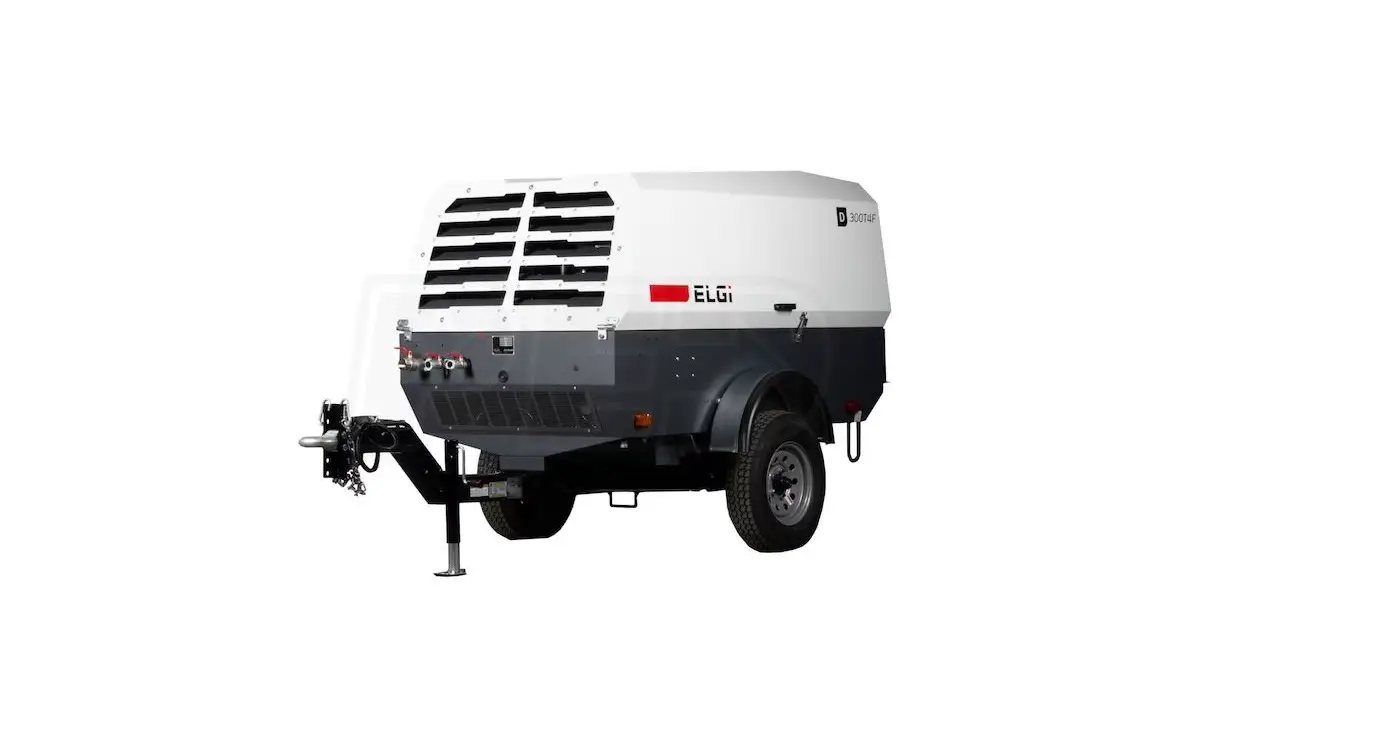 Elgi D300t4f Trailer Mounted Diesel Rotary Screw Air Compressor Owner's Manual Elgi D300t4f Trailer Mounted Diesel Rotary Screw Air Compressor Owner's Manual