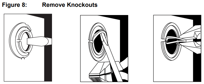 SQUARE D HOM230 Homeline Combination Service Entrance Devices - Remove Knockouts