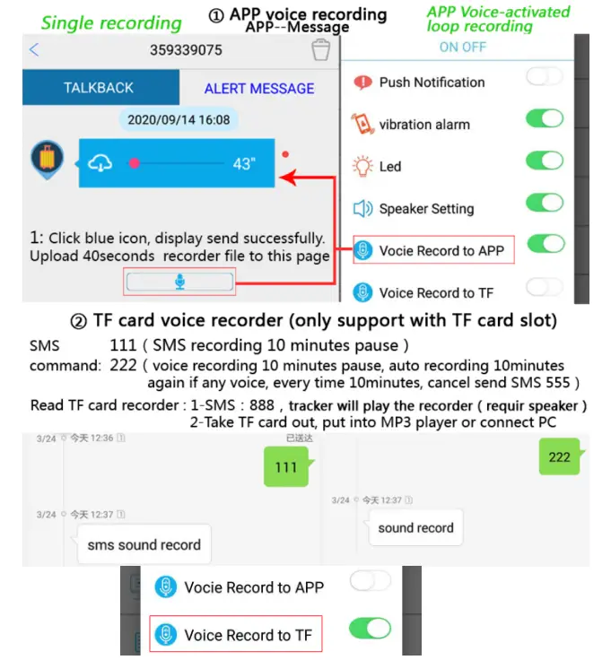 AUTOZCARE GF 07 Portable Mini Hidden Real Time GPS Tracking Device - Voice Recorder