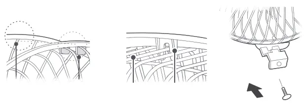 SIGURO SGRFNK350W Stand Fan - bottom