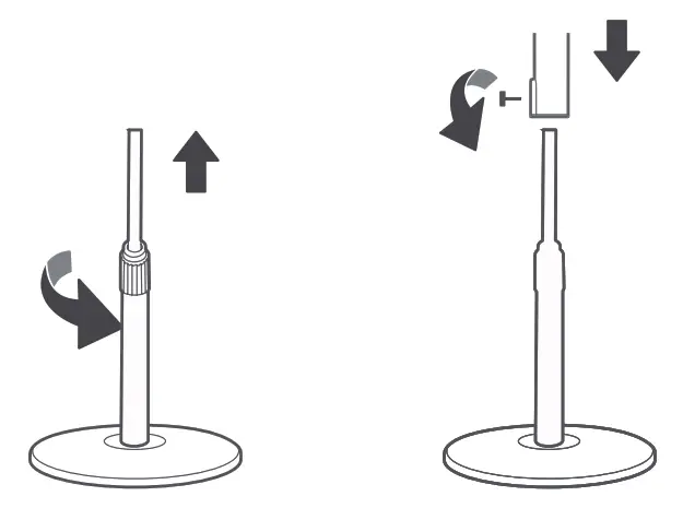 SIGURO SGRFNK350W Stand Fan - screw