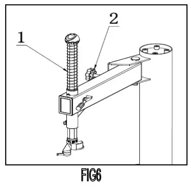 LEO L8001 10 Inch 21 Inch Swing Arm Tire Changers Industrial Ordinary Wheel Changer -CONFIGERATION 2