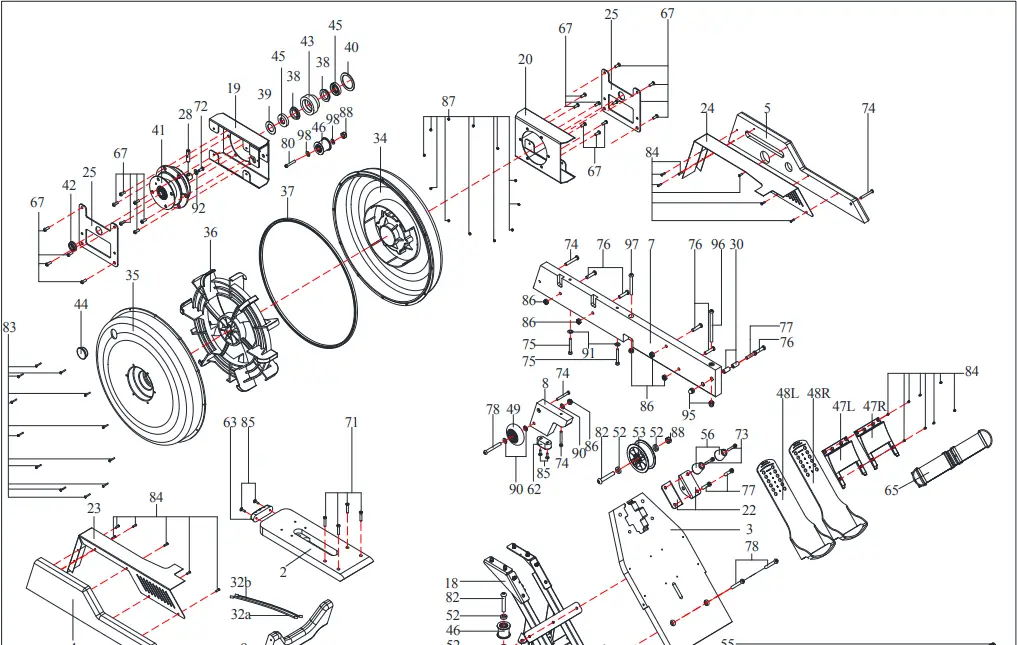SUNNY-SF-RW522075-Vertical-Hydro-Wooden-Water-Rowing-Machine-fig-22