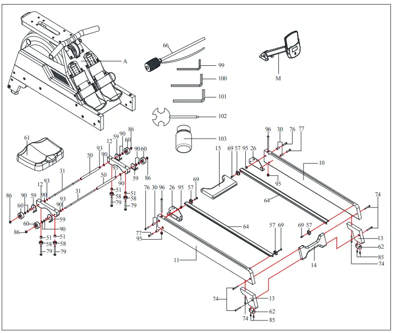 SUNNY-SF-RW522075-Vertical-Hydro-Wooden-Water-Rowing-Machine-fig-24