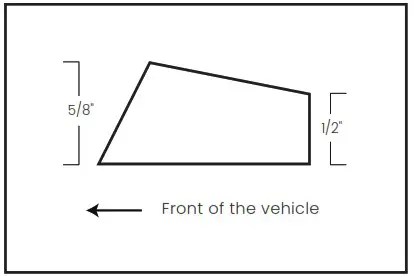 Artwork Bodyshop Inc Volkswagen Golf R MK7 Front Splitter - SPACERS SIDE VIEW