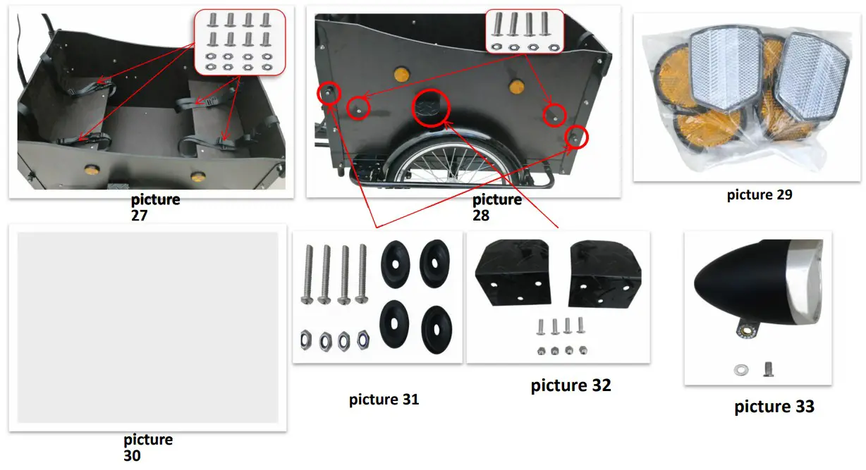 Lyfco ELC03 Electric Assisted Box Bike - picture 6