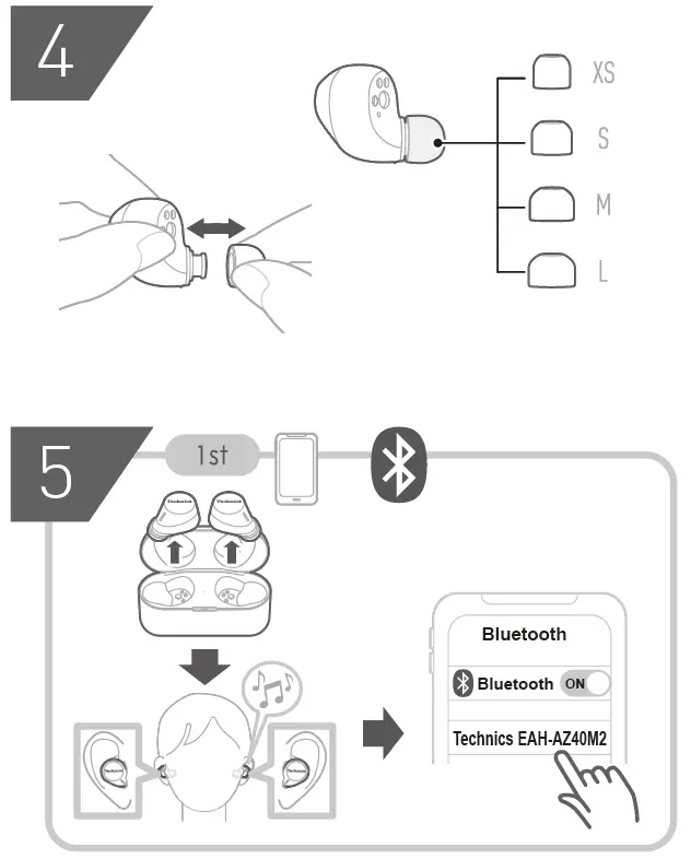 Technics EAH-AZ60M2 Hi-Fi True Wireless Earbuds-fig-6