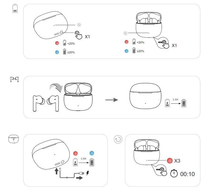 TCL Moveaudio Air True Wireless Earbuds - fig 2