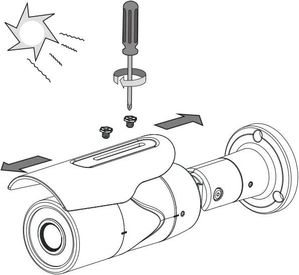 VORTEX IB839-EH, IB839-EHT Bullet Camera - c24