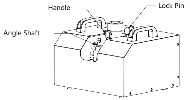 KUNGFUPAO SF-K1 Short Burst Spark Machine - ADJUST ANGLE