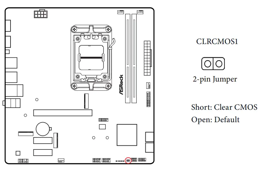 ASRock A620M HDV M 2 Motherboard - Cooler18