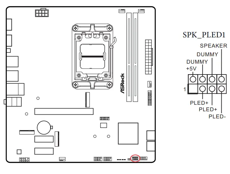 ASRock A620M HDV M 2 Motherboard - Cooler20