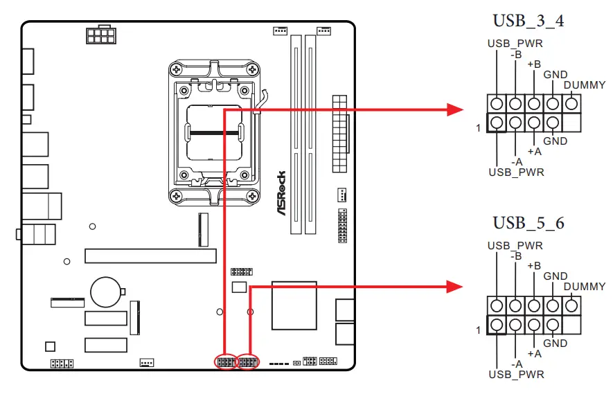 ASRock A620M HDV M 2 Motherboard - Cooler22